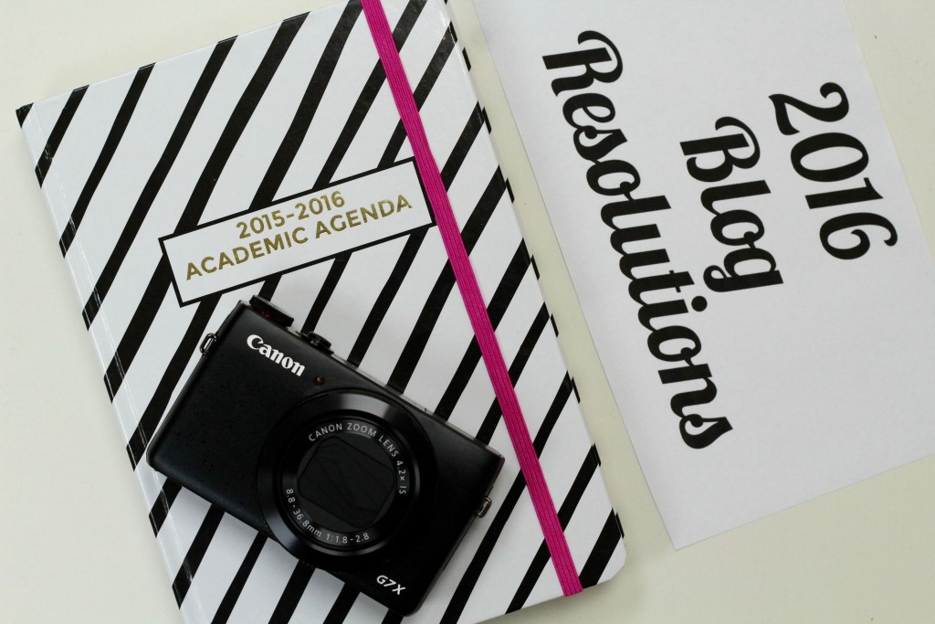 My Blog Goals & Resolutions for 2016