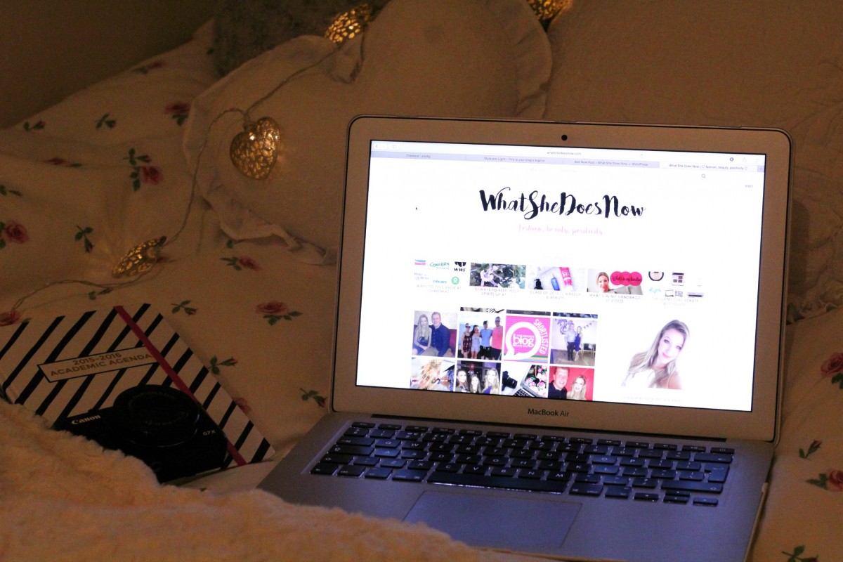 blog layout