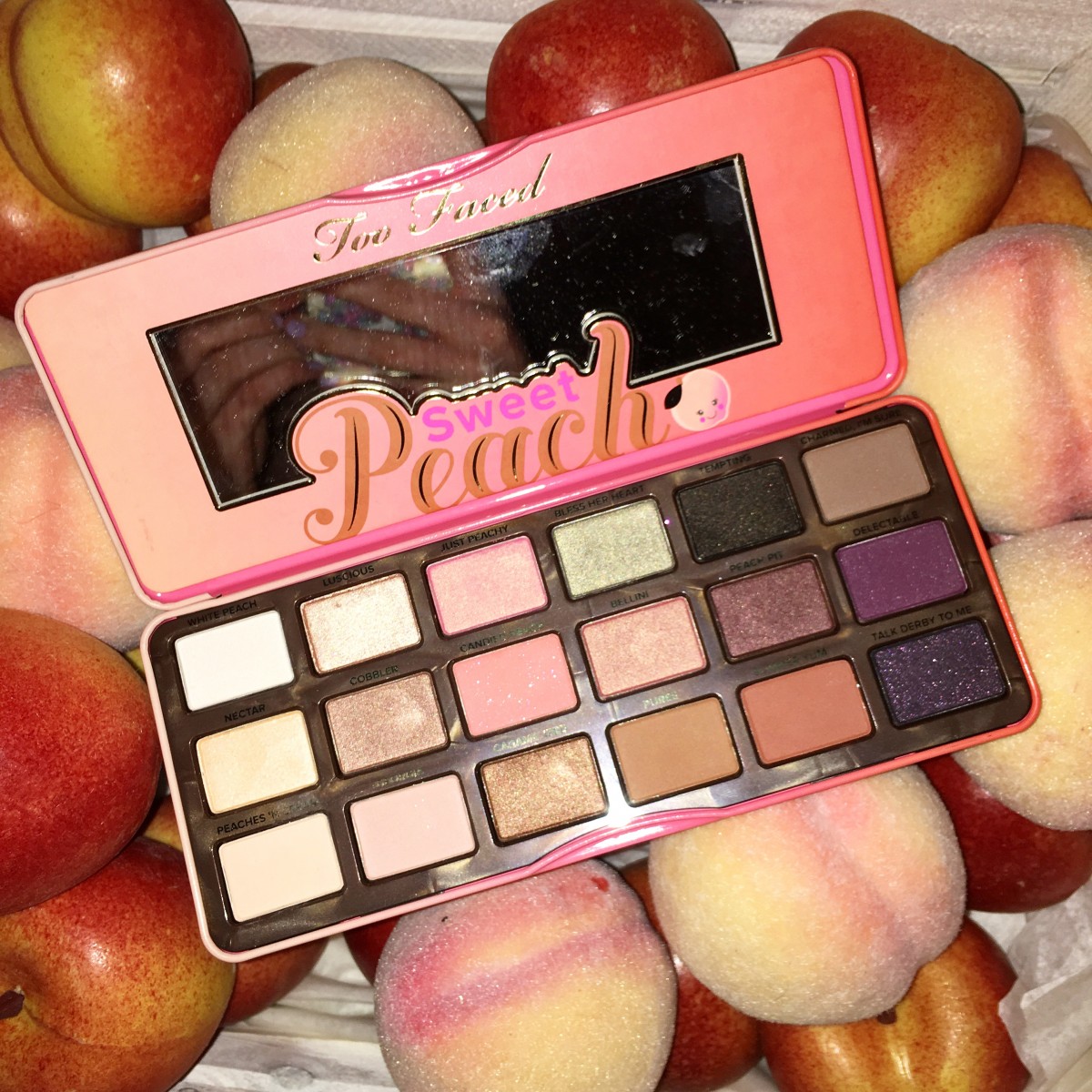 too faced sweet peach palette